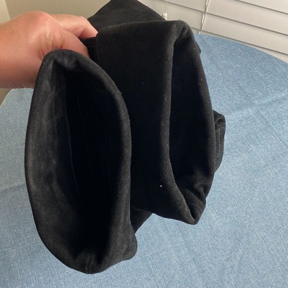 Nine West black over-the-knee heeled boots size 6.5 - Picture 9 of 13